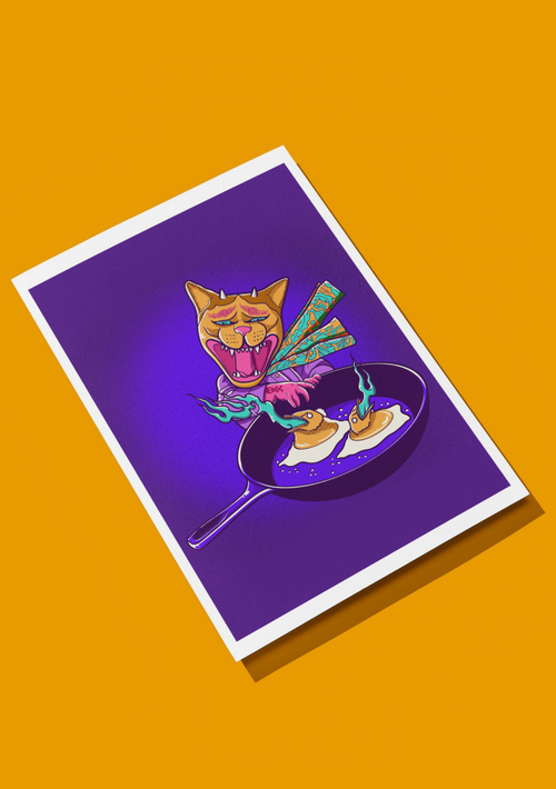 Postcard Bon Appetit