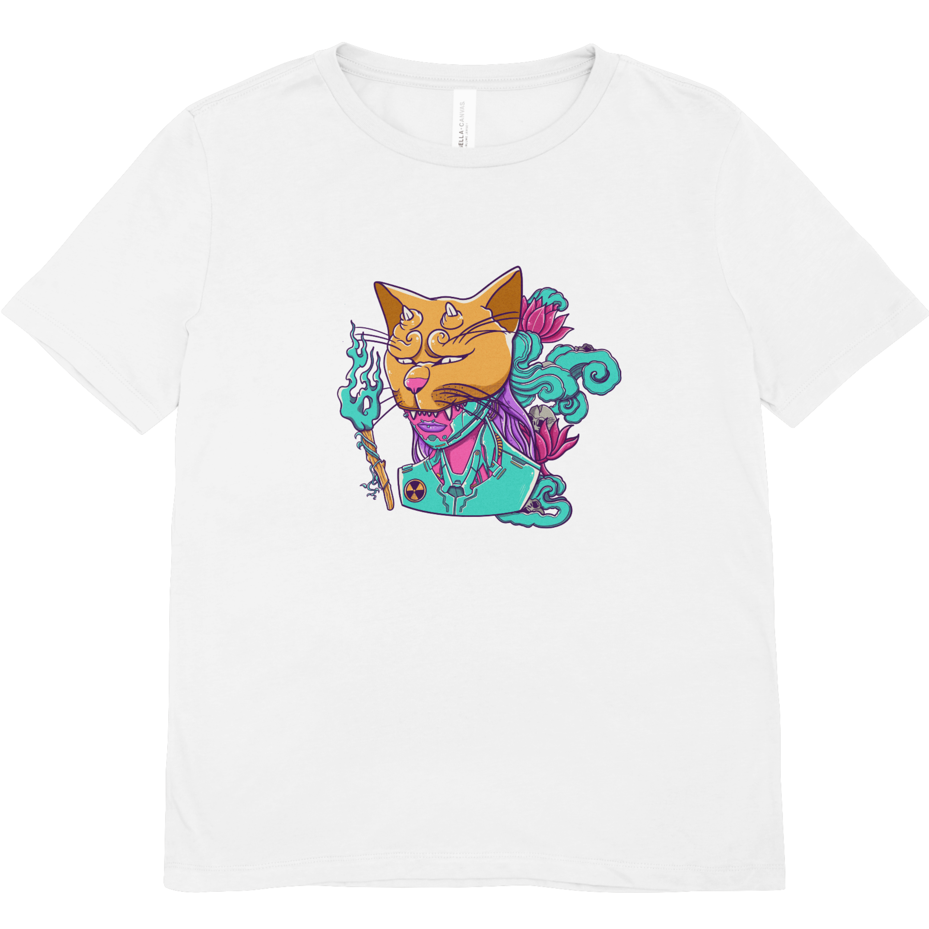 Tshirt Cyber Cat