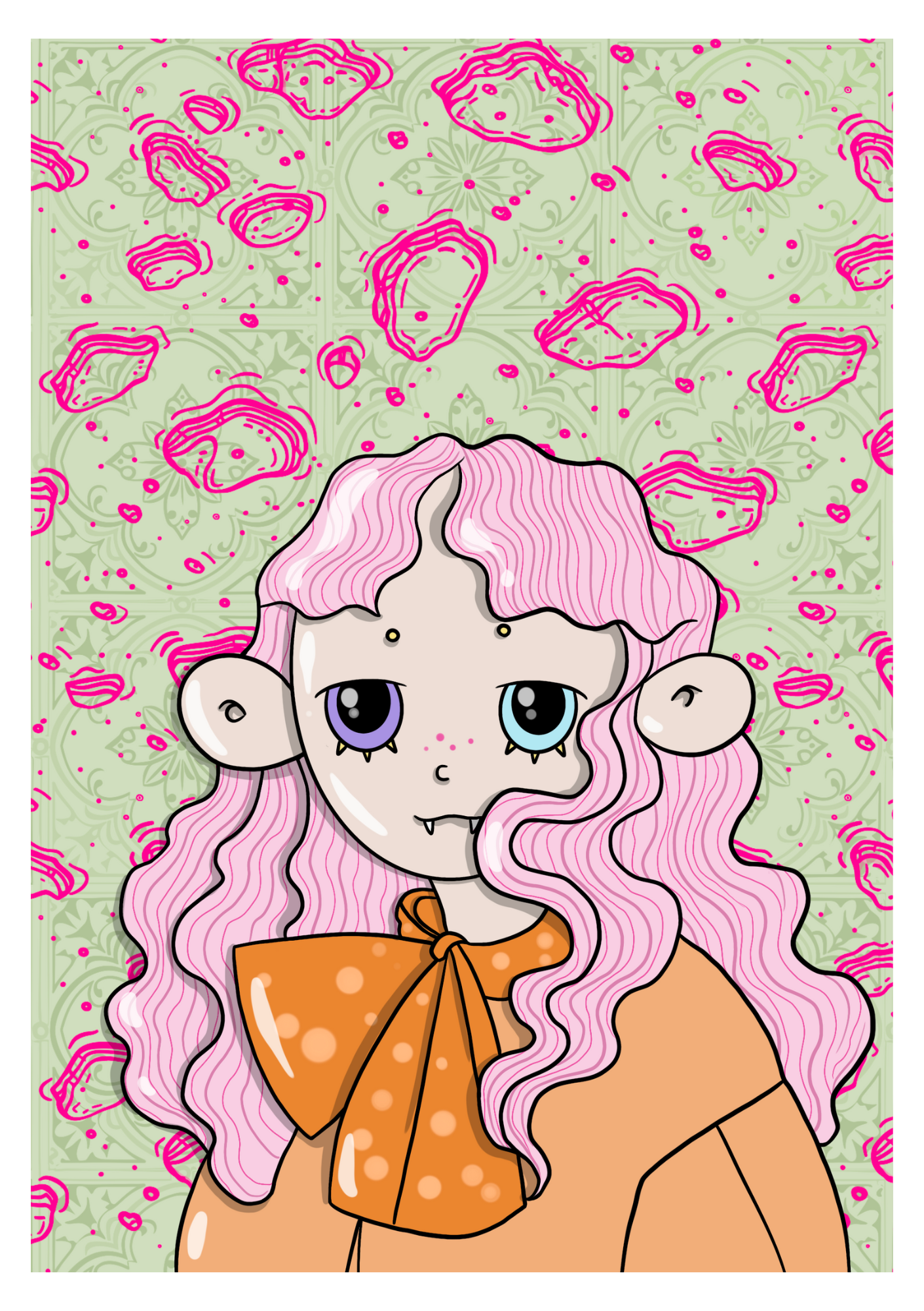Postcard Rosina