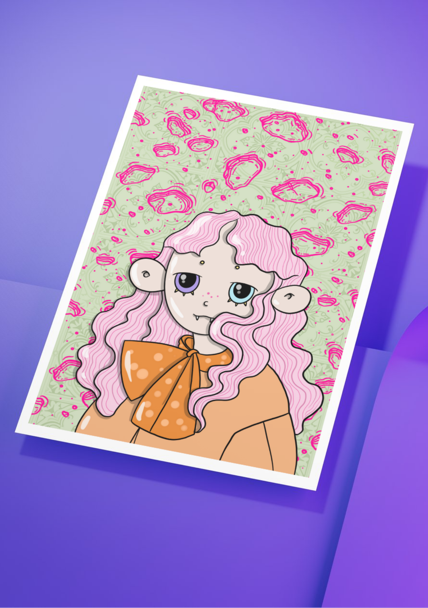 Postcard Rosina