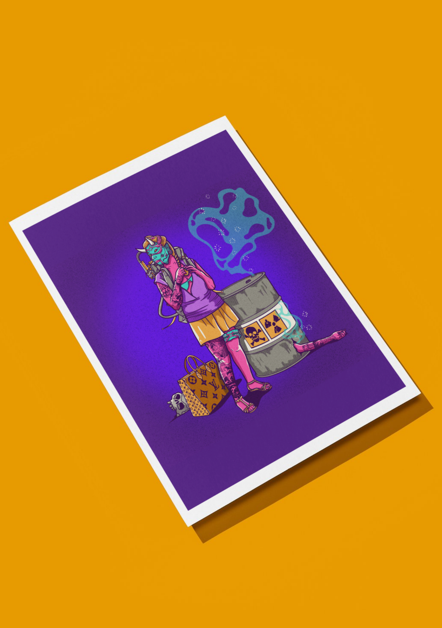 Postcard Chemical Exchange