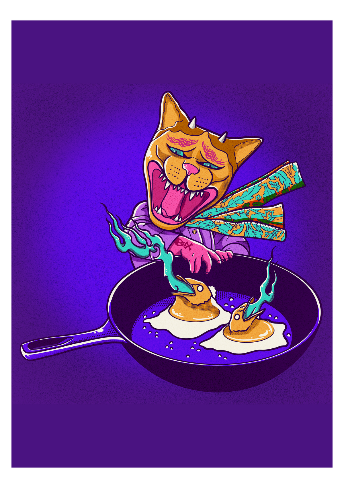 Postcard Bon Appetit